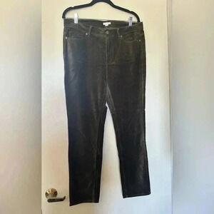 J. Jill Authentic Fit Velveteen Pants